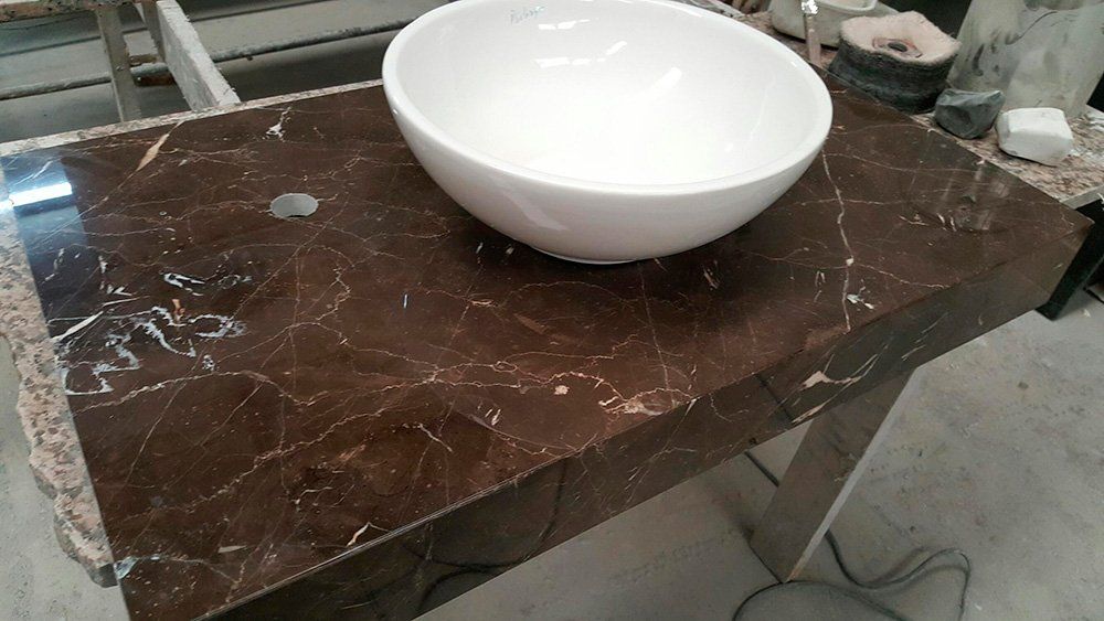 Casa Díaz, diseño de mármol para cocinas y baños