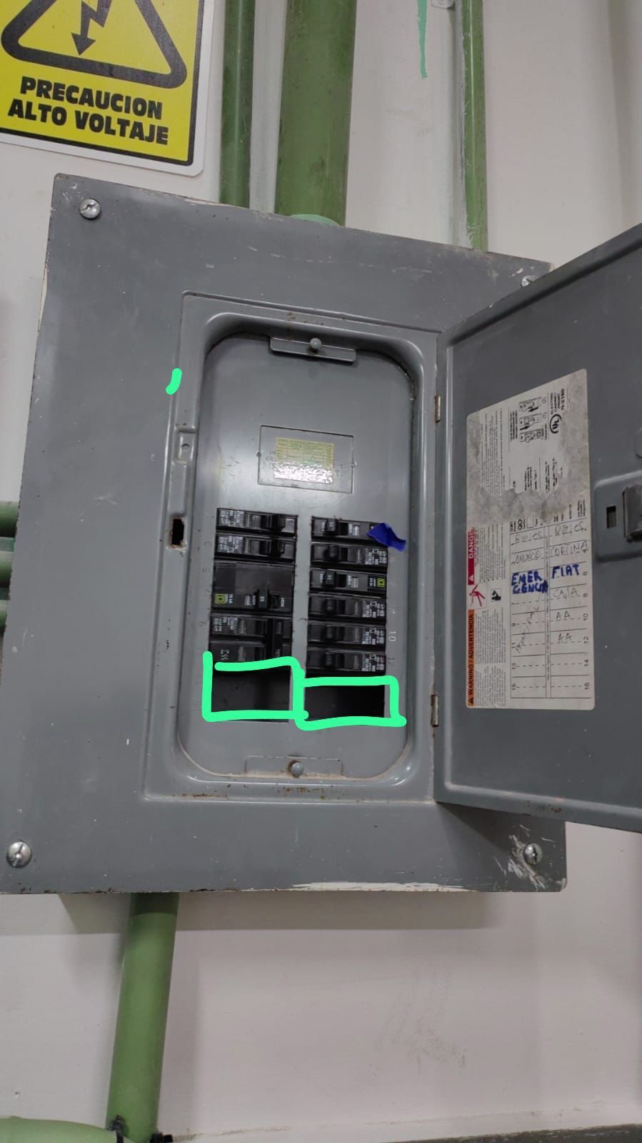 Instalación de bases de medidor