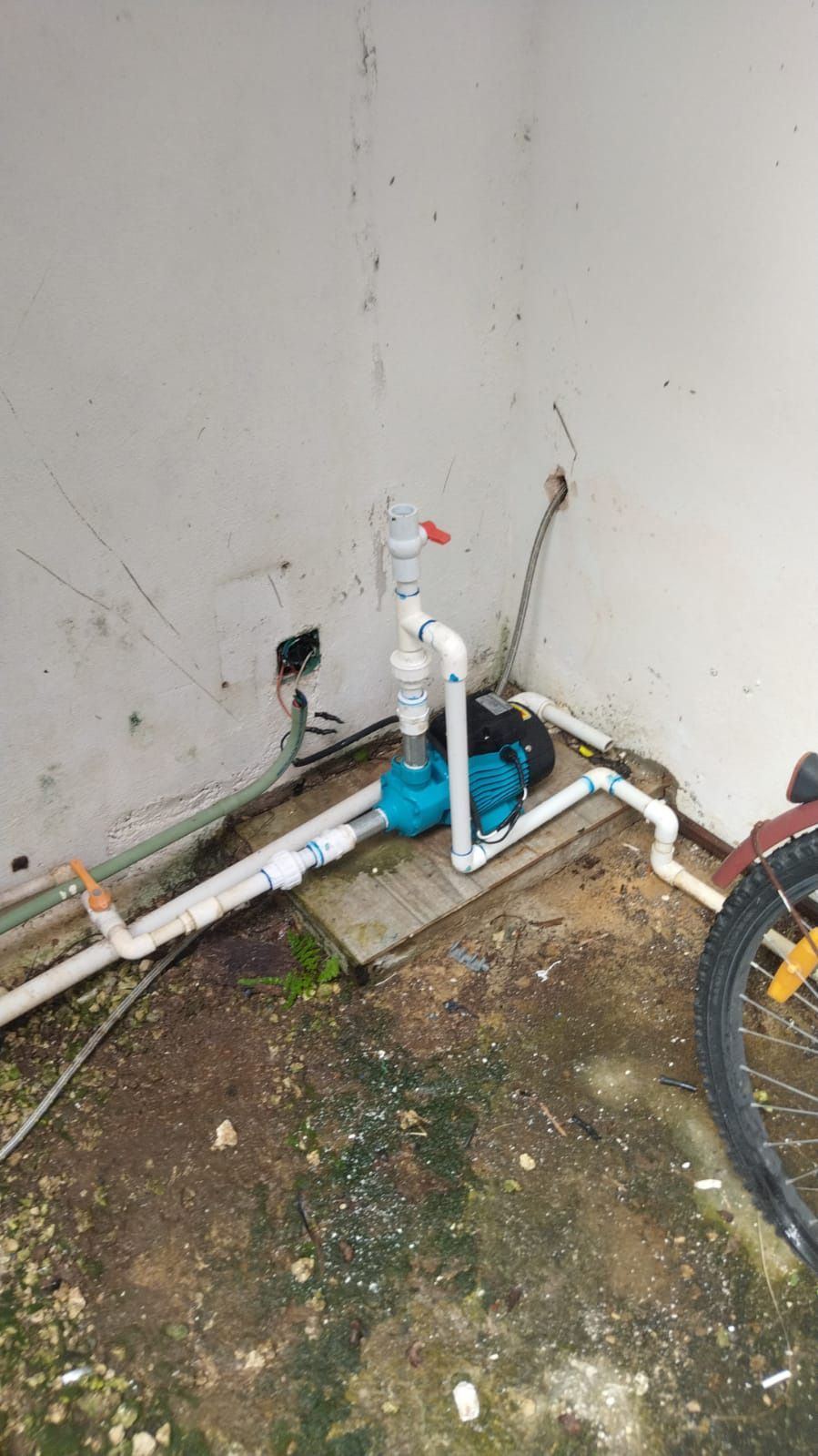 Instalación de bombas