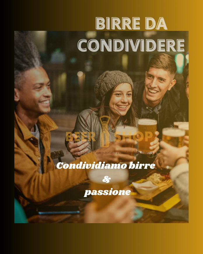 Un gruppo di persone è seduto a un tavolo e brinda con la birra.
