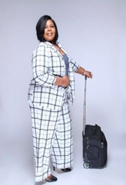 Woman Wearing Fashion Clothes