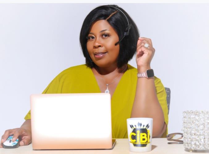 Woman With Her Laptop