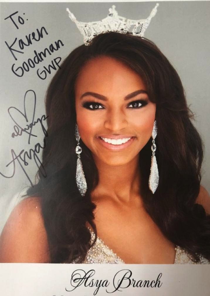 Signed Portrait Of Asya Branch