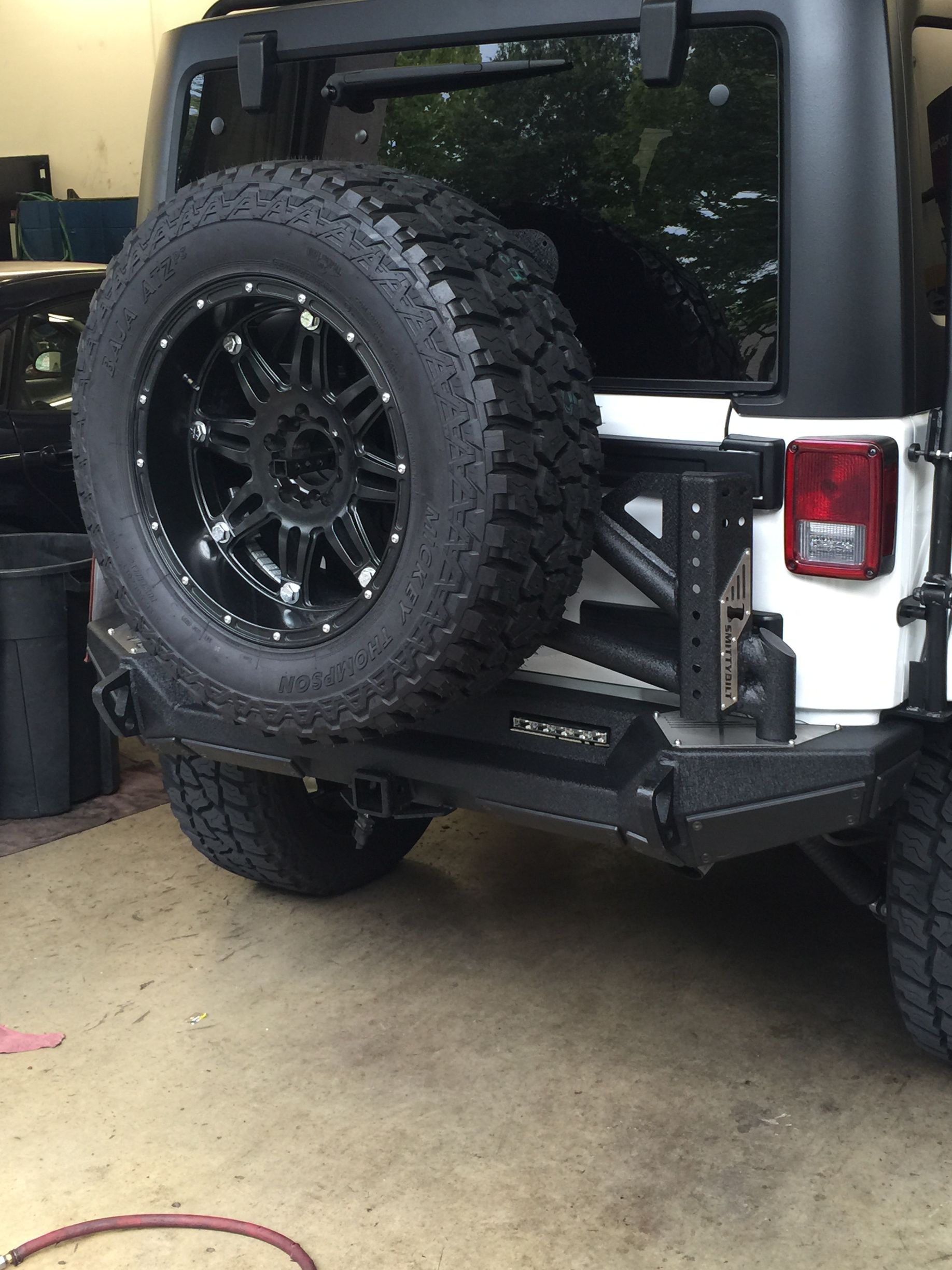 A Black Jeep With Spare Tire in Jacksonville, FL - Mr. Best Wrench