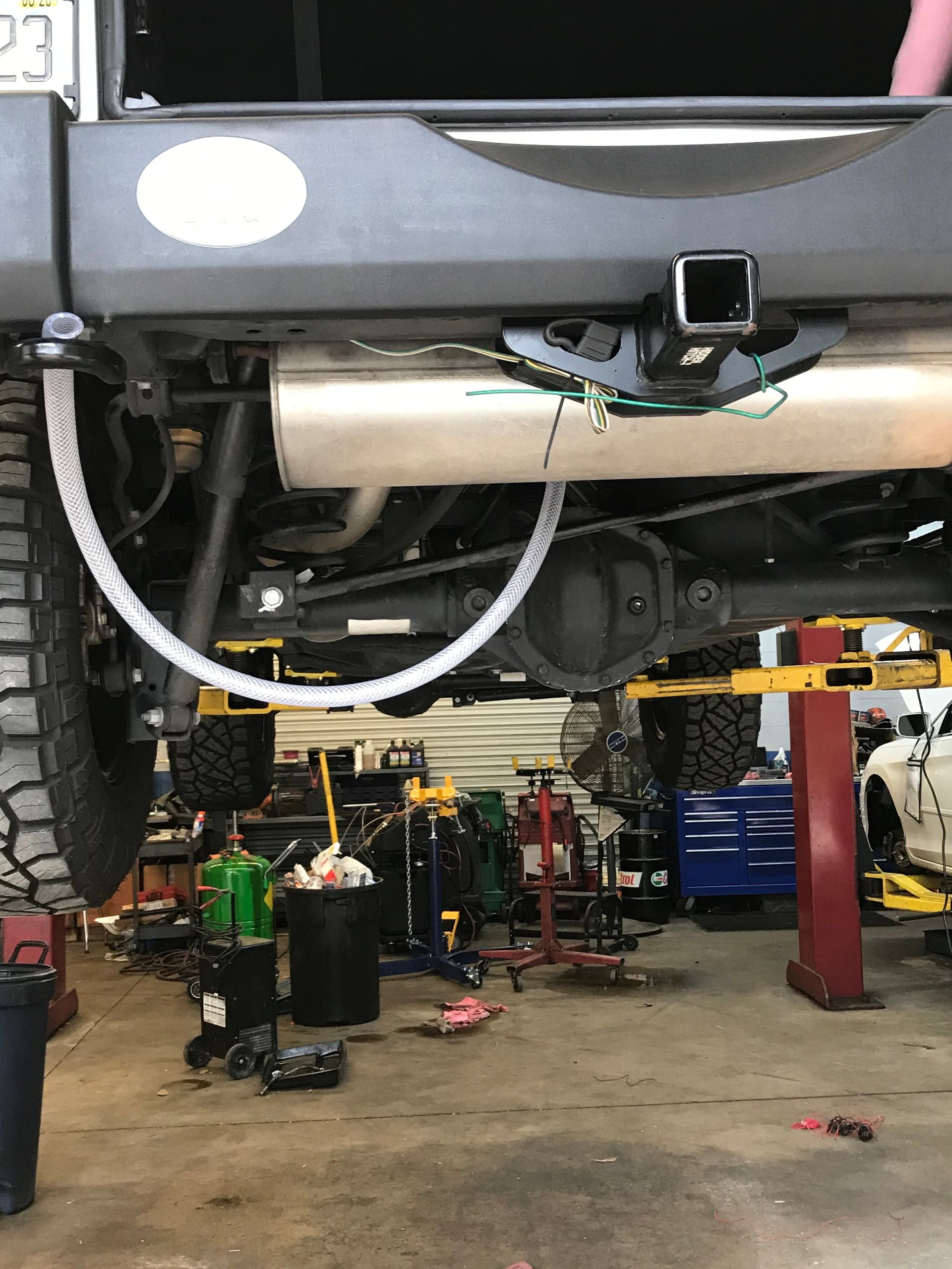 Close-Up Image of Rear Bumper of Jeep - Mr. Best Wrench