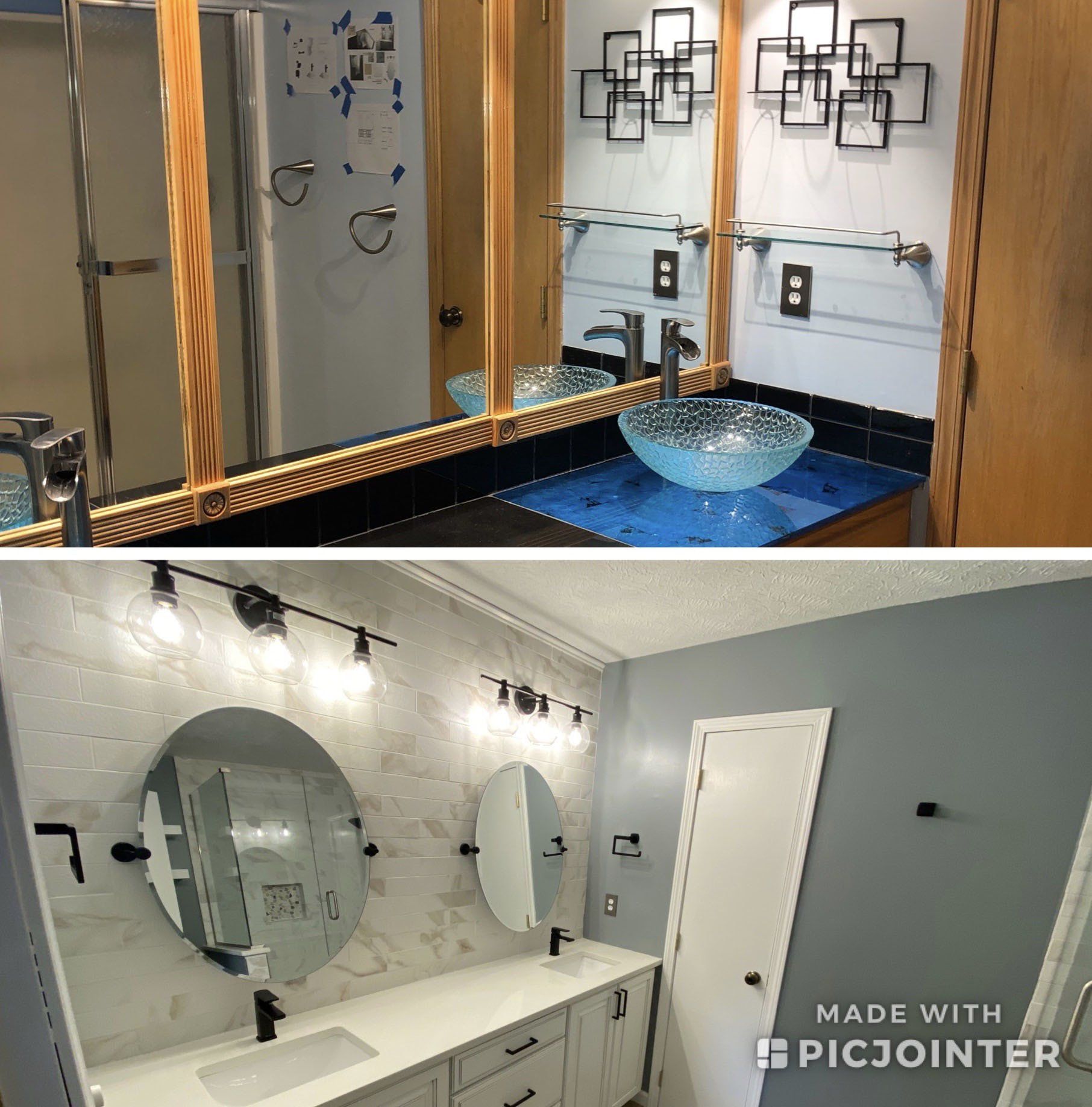 Bathroom with Mirror Remodel — Lakewood, CO — Altitude Contractors