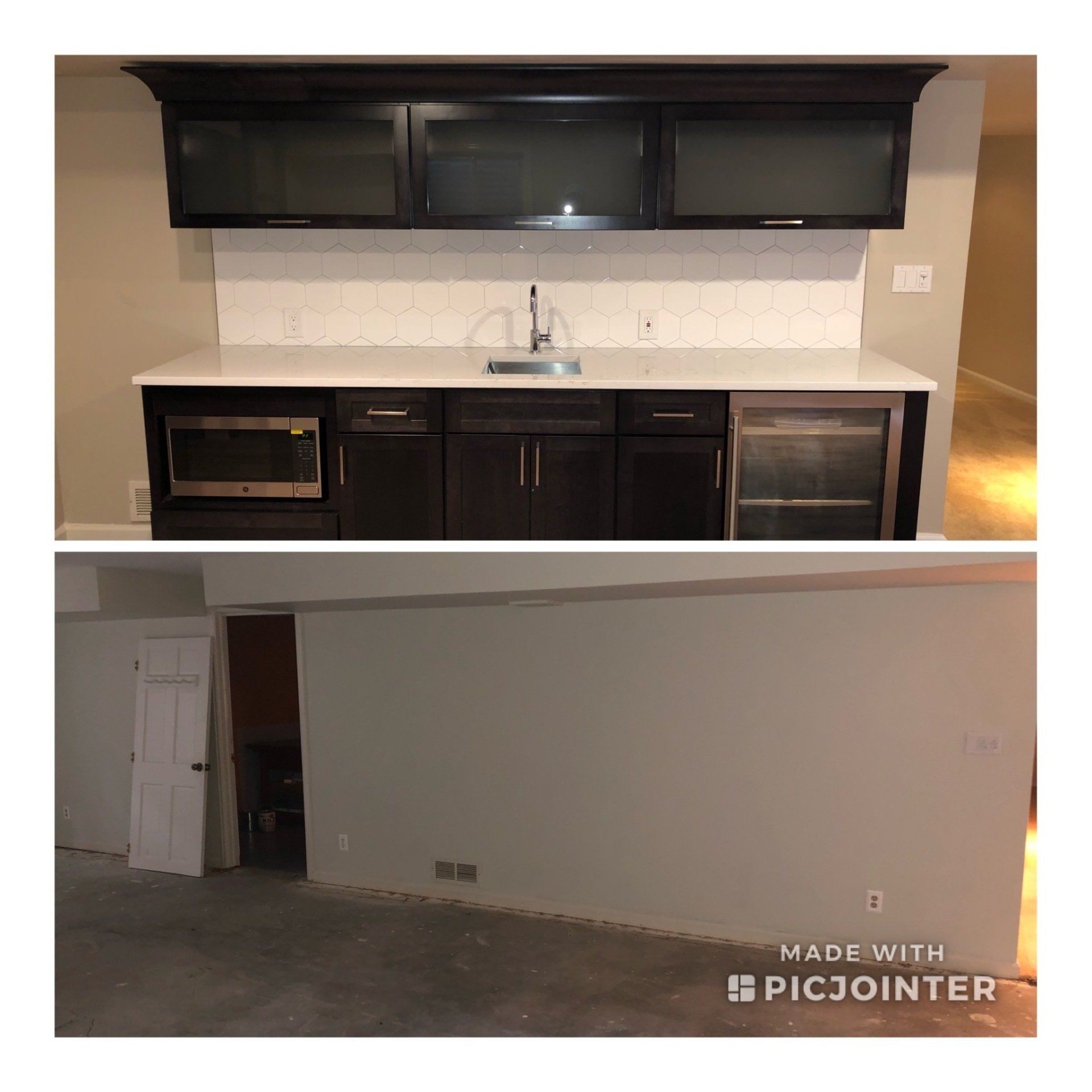 Before and After Kitchen Cabinets Remodel — Lakewood, CO — Altitude Contractors