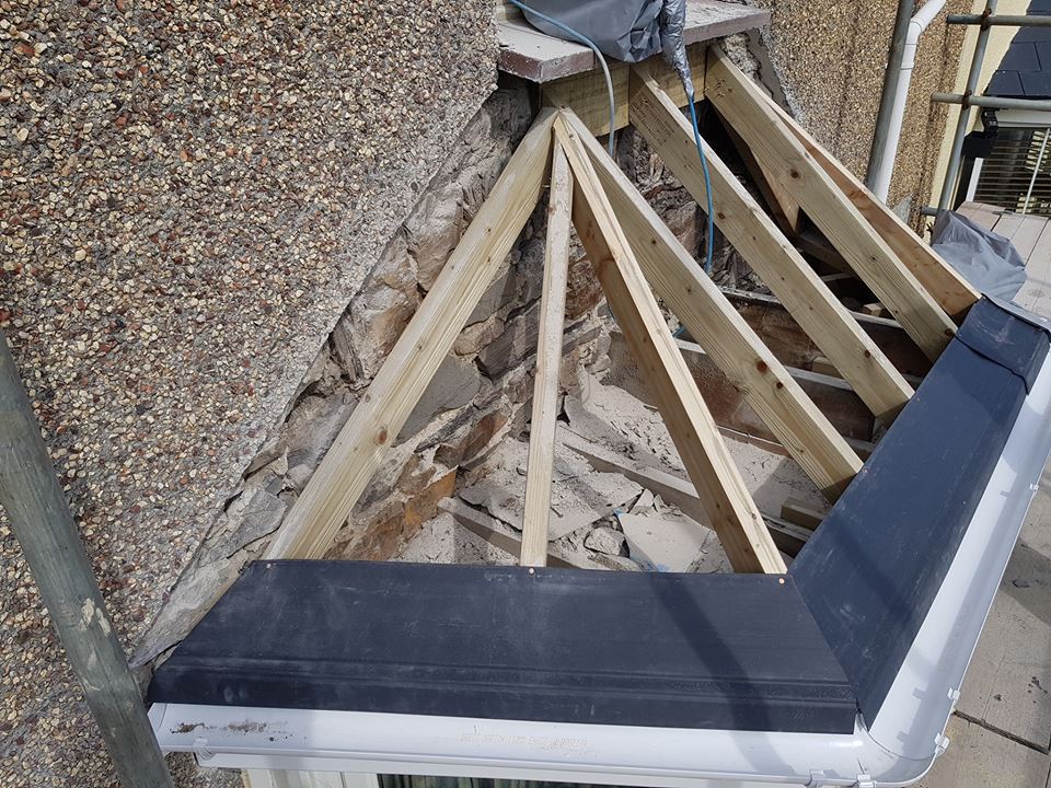 Frame of a roof