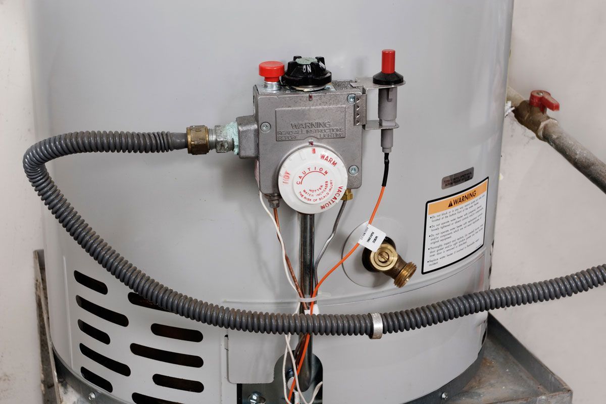 Gas water heater repair