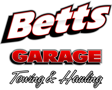 Betts Garage logo for towing, repair, and hauling services