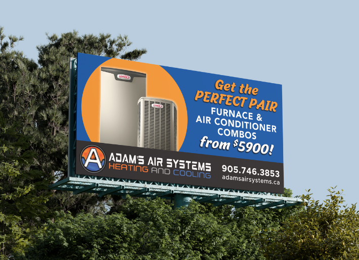 A busy city street with a billboard that says ' agnes ' on it in Hamilton Ontario