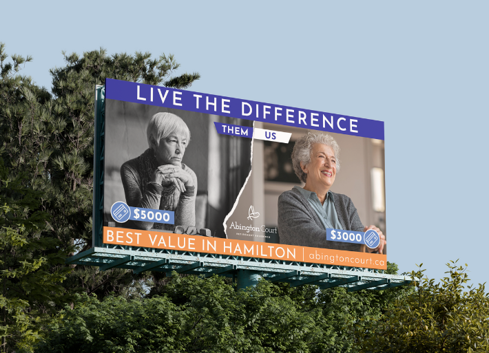 Abington Court Billboard