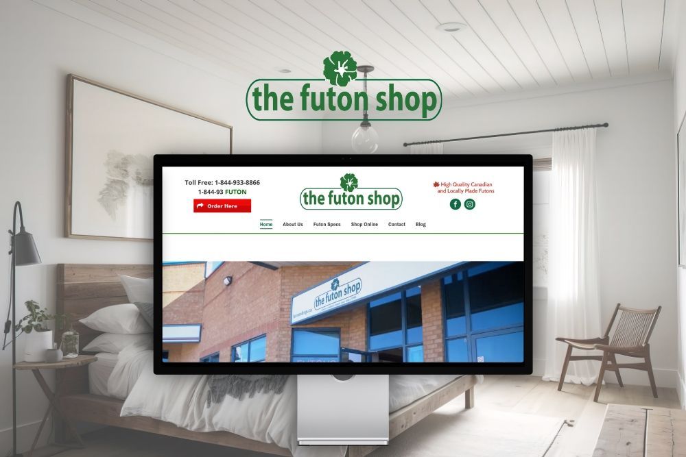The Futon Shop Web Design Responsive Web Development Hamilton Social Media Agency