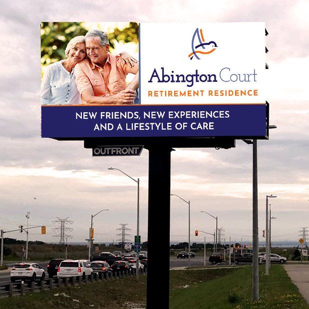 Abington Court Billboard