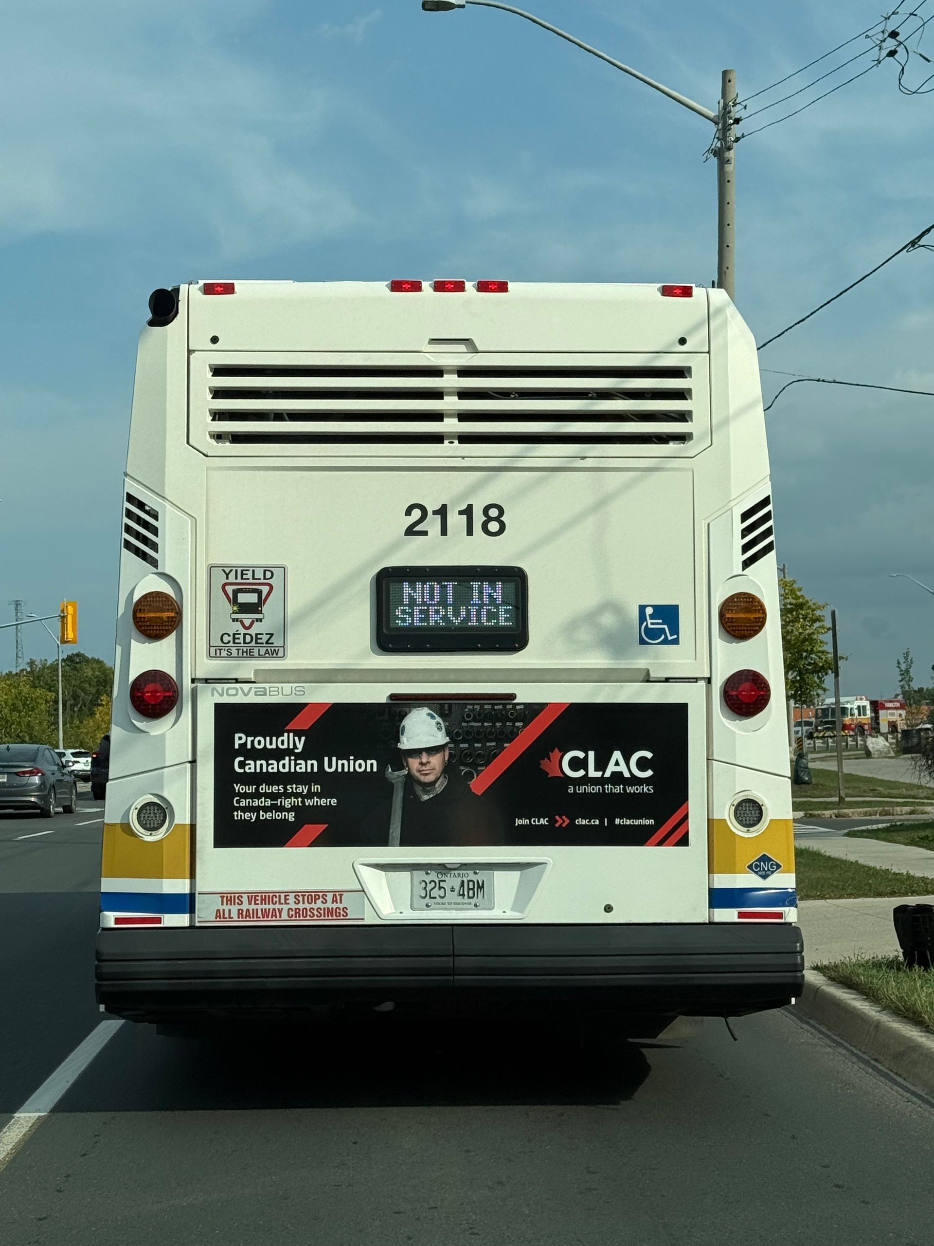 bus transit advertising in hamilton ontario