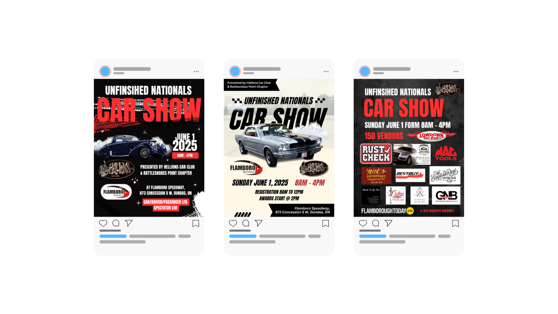 Single Ads Boosted to Promote their Event 