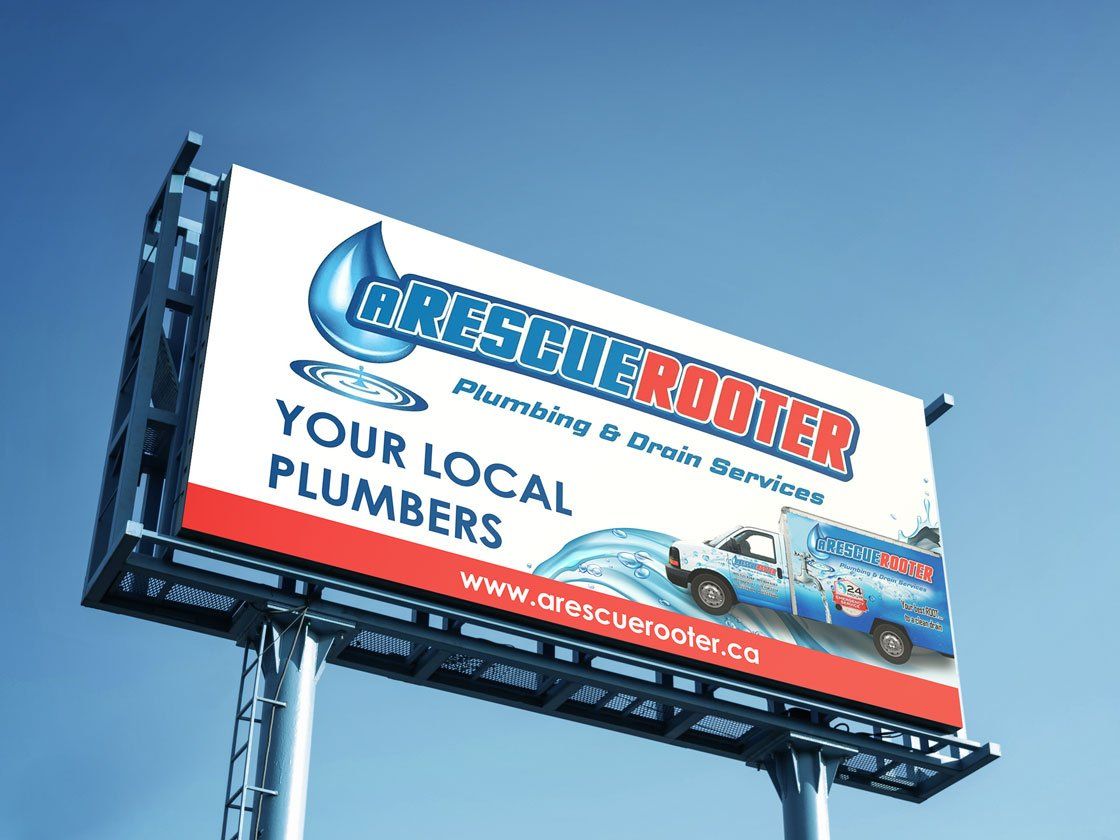 A billboard advertising central air conditioners for $ 1900