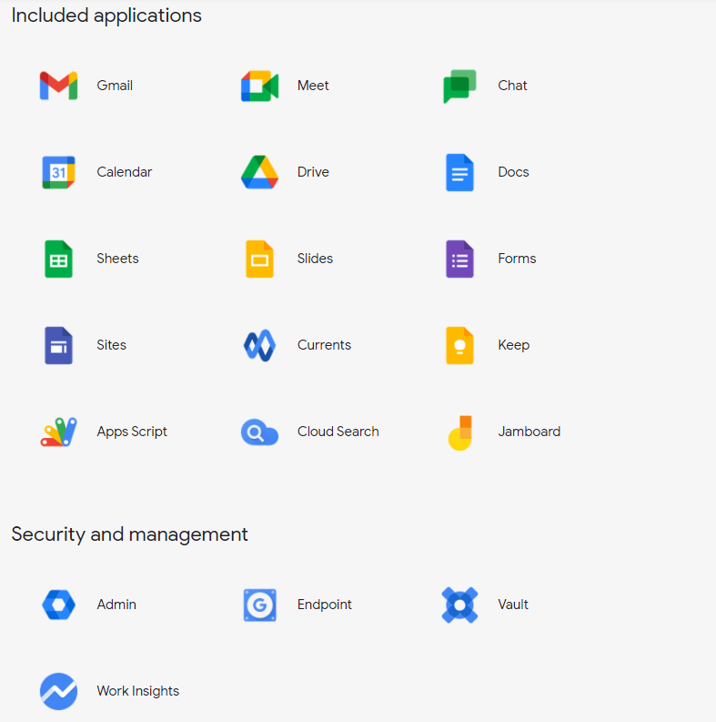 Google Workspace Solutions for Business, Non-Profit and Enterprise