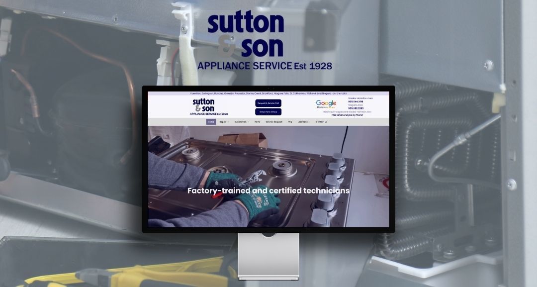 Sutton & Son  Web Design Web Development Burlington Marketing Agency