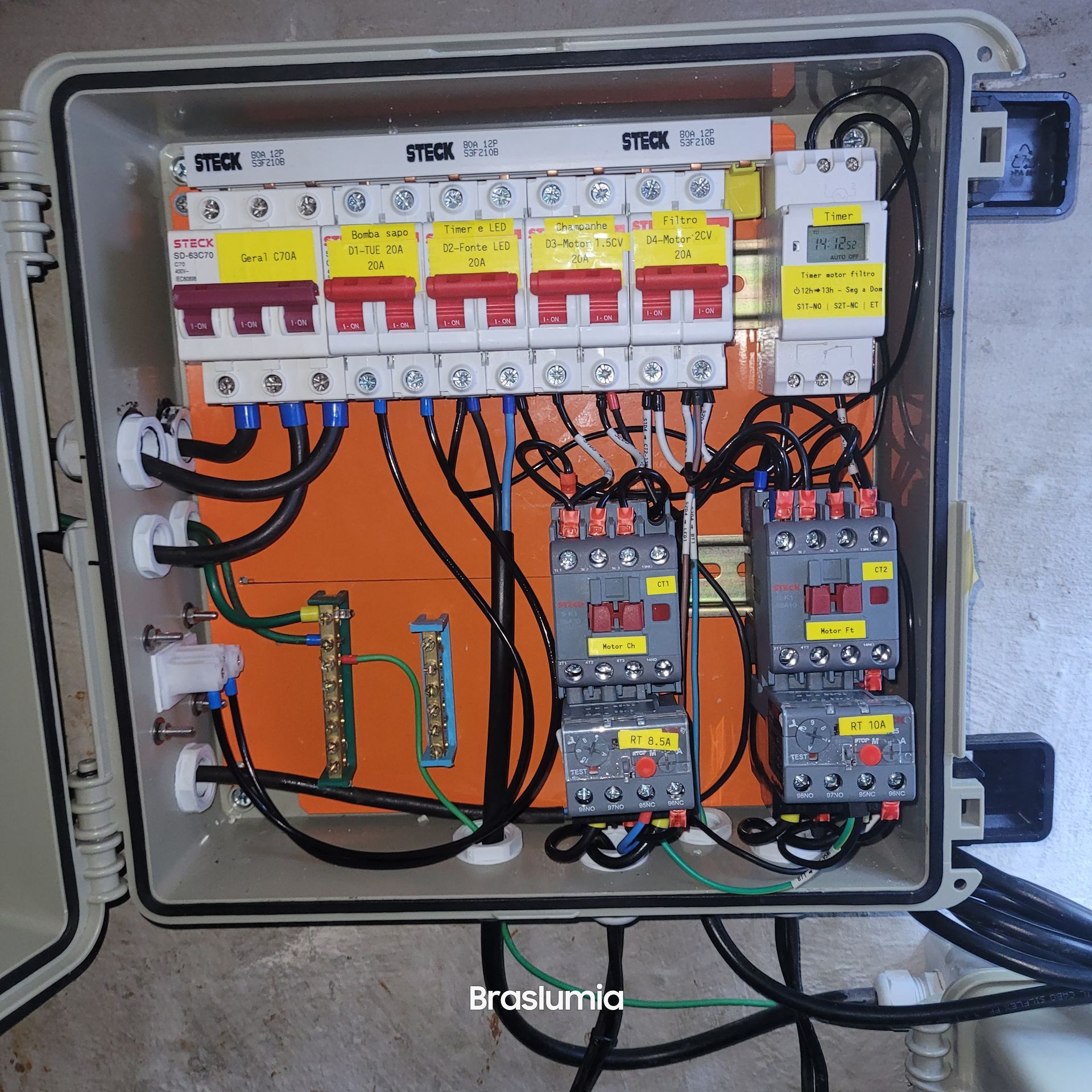 Iluminação embutida