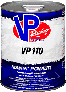 VP Racing Fuels can labeled 