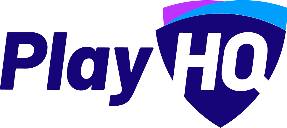 The PlayHQ logo featuring the text 