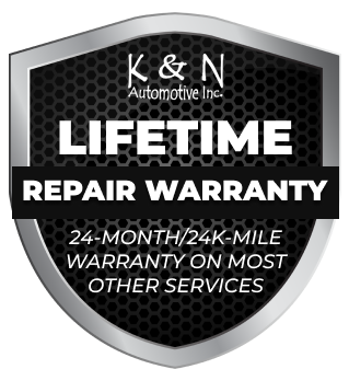 Lifetime Repair Warranty | K & N Automotive Inc.