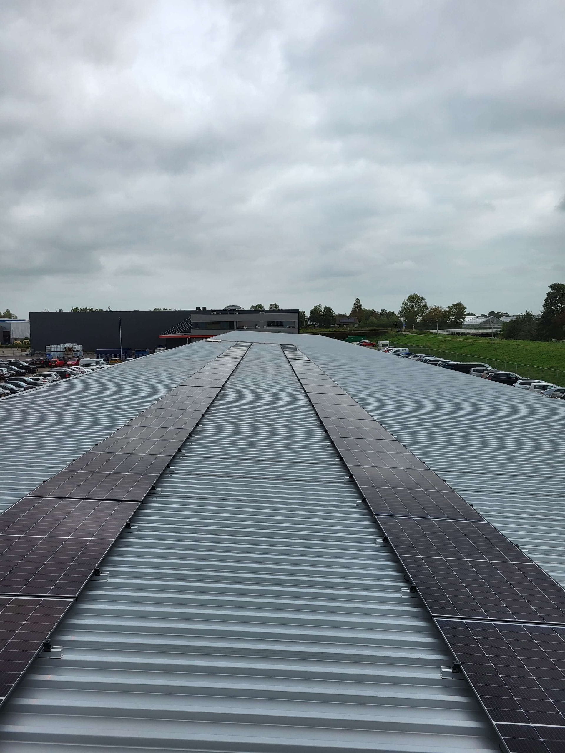 Zonnepanelen kandalures dak