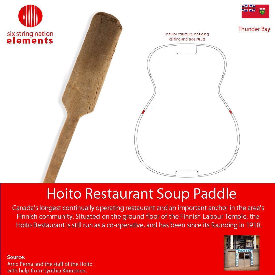Hoito Finnish Restaurant Soup Paddle