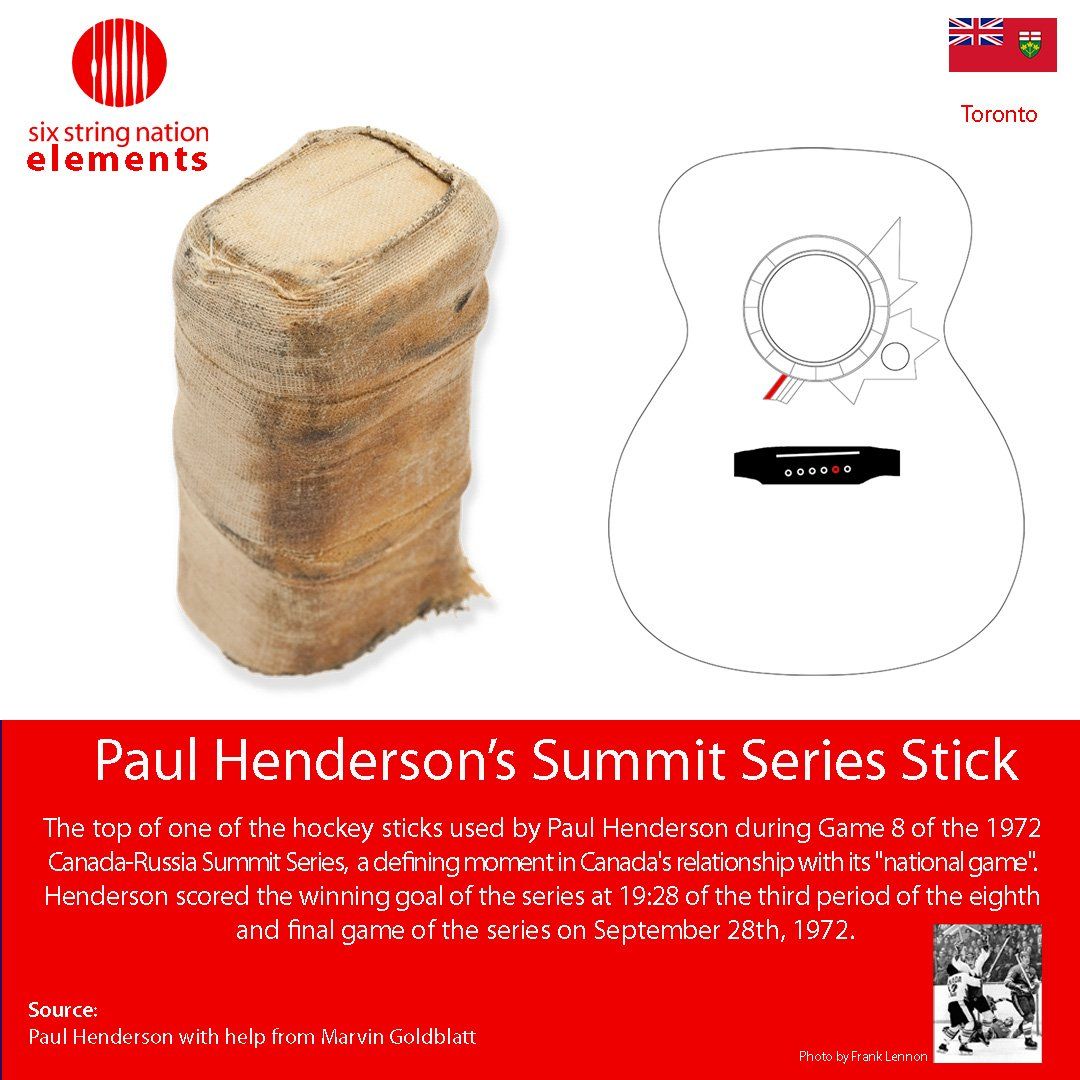 Paul Henderson 1972 Summit Series Stick