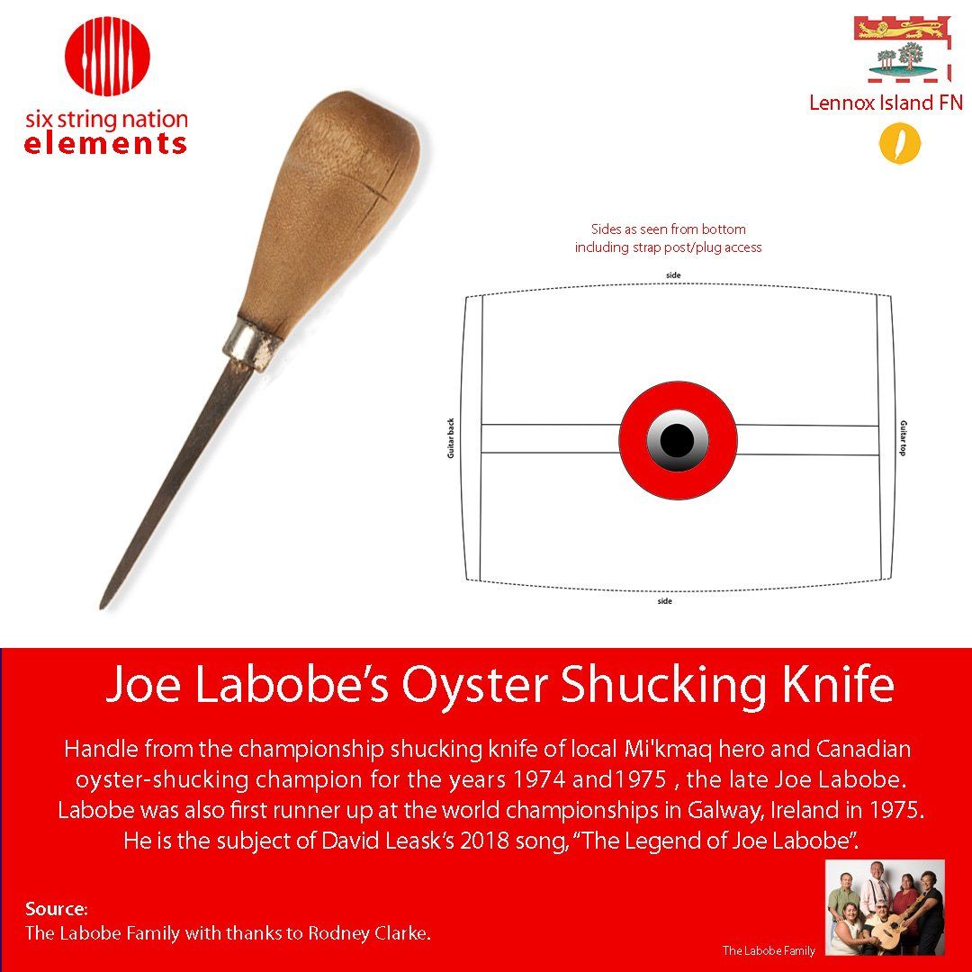 Joe Labobe's Championship Oyster Shucking Knife