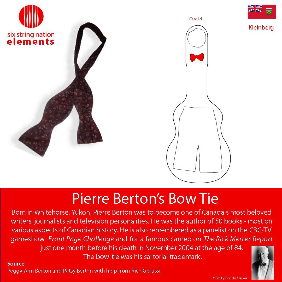 Pierre Berton Bow Tie