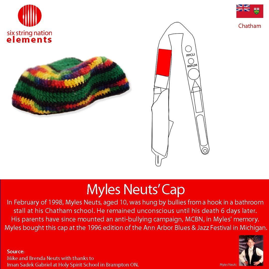 Myles Neuts knitted cap