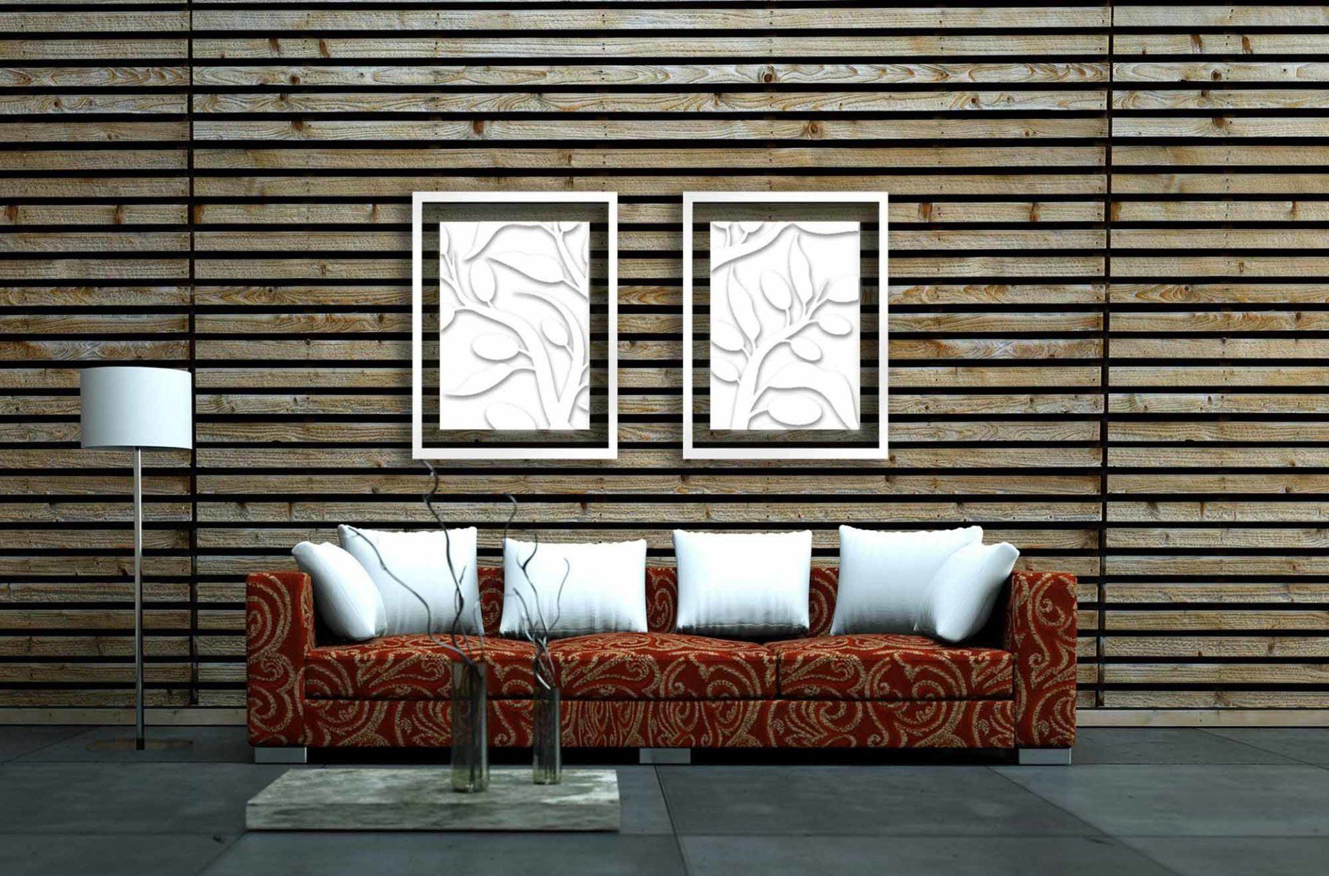 Bilderrahmen Set mit Relief Motiv