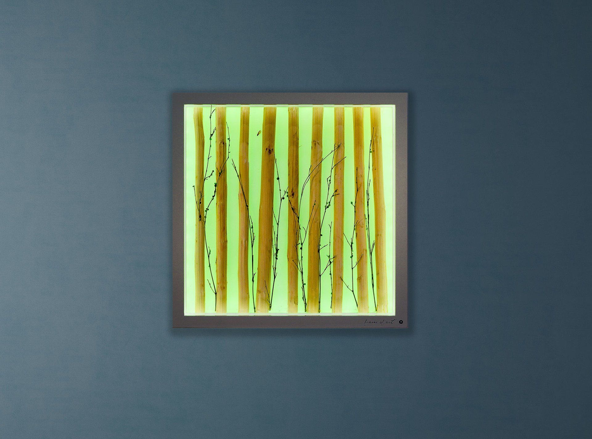 Bilderrahmen mit Naturmotiv