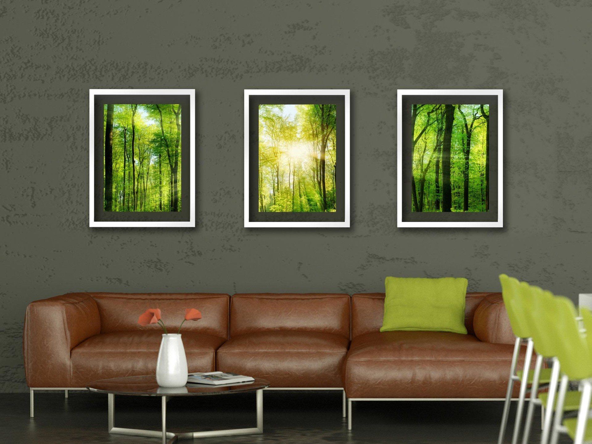 Bilderrahmen mit Naturmotiv