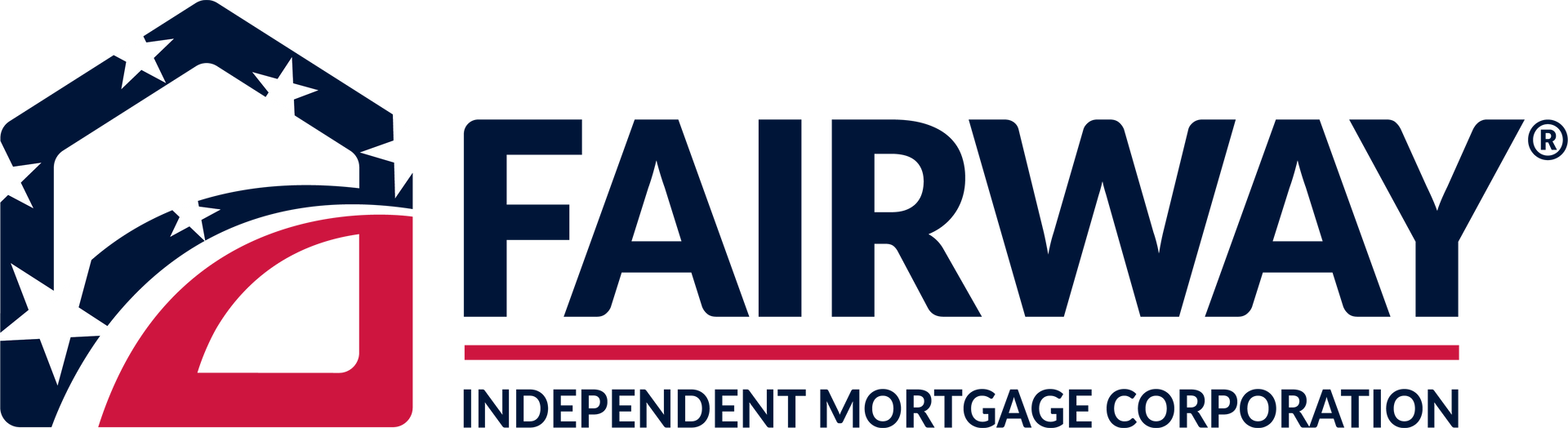 The fairway independent mortgage corporation logo is shown on a white background.