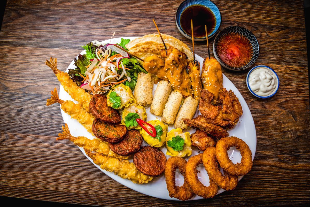 Finger Food at The Exclusive Thai Kitchen inside Petersham Inn Hotel