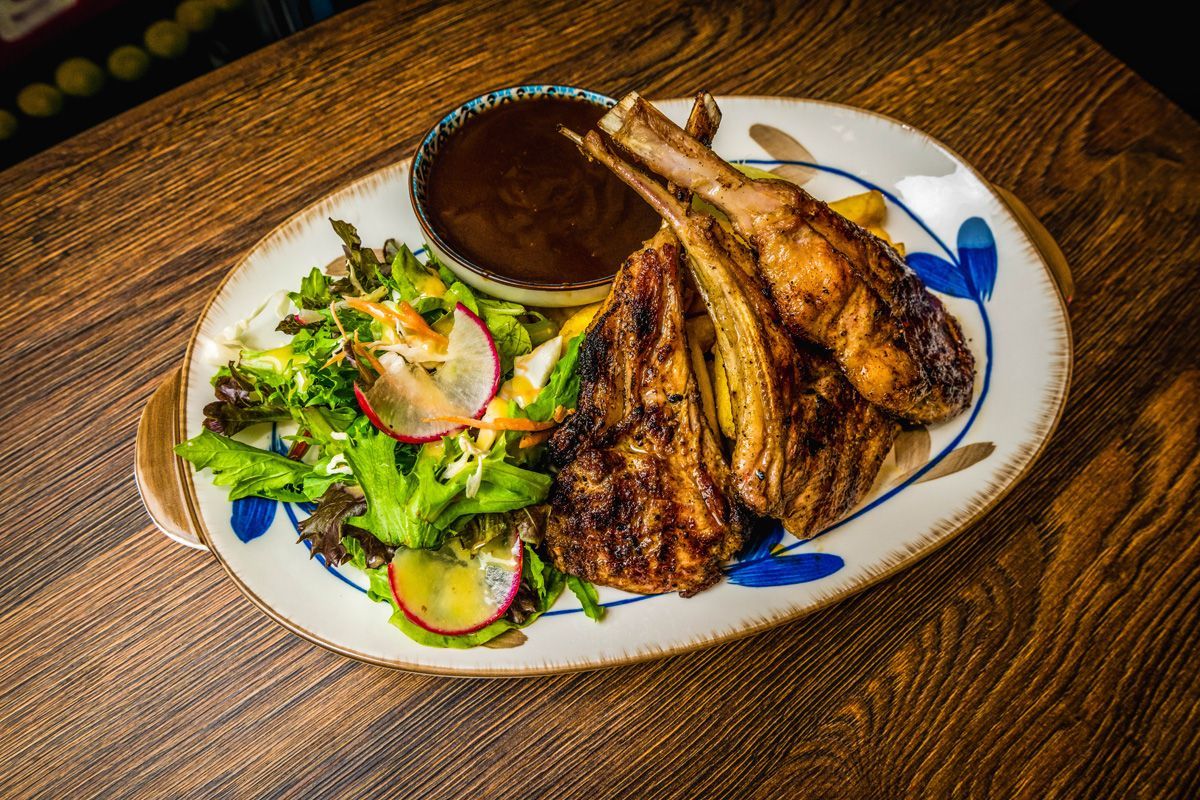 Steaks at The Exclusive Thai Kitchen inside Petersham Inn Hotel