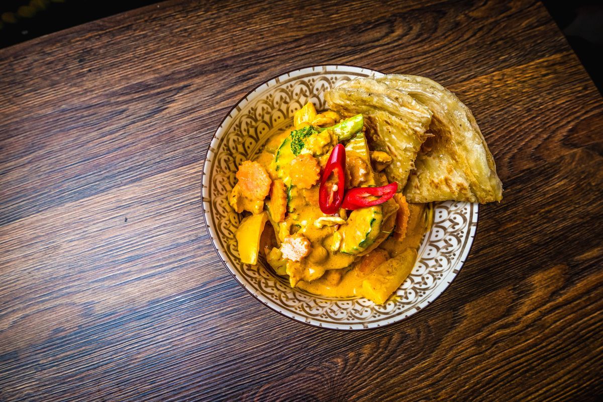 Pa Nang Curry at The Exclusive Thai Kitchen inside Petersham Inn Hotel