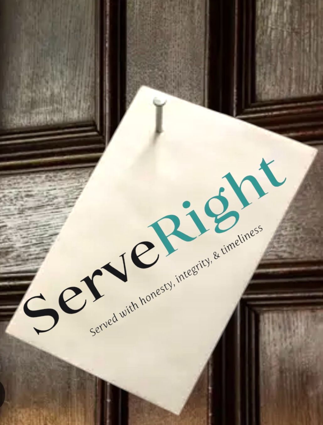 ServeRight Process Serving