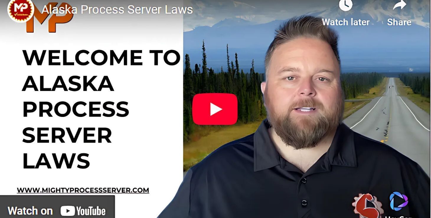 Alaska Process Server Laws