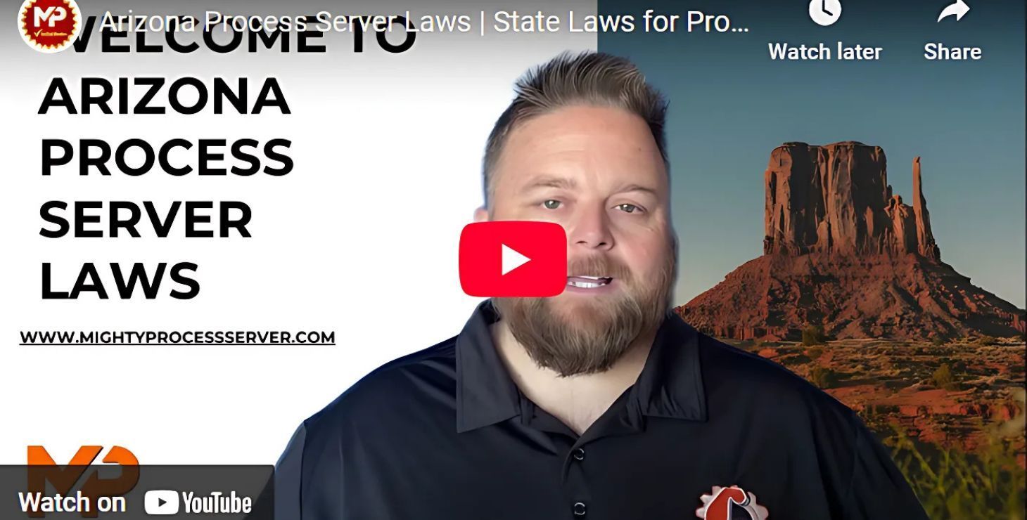 Arizona Process Server Laws