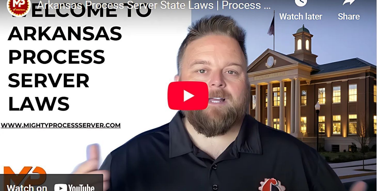 Arkansas Process Server Laws