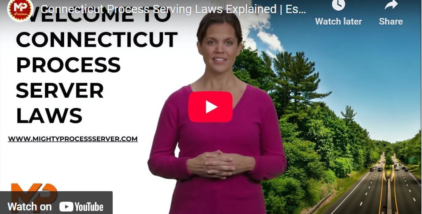 Connecticut Process Server Laws