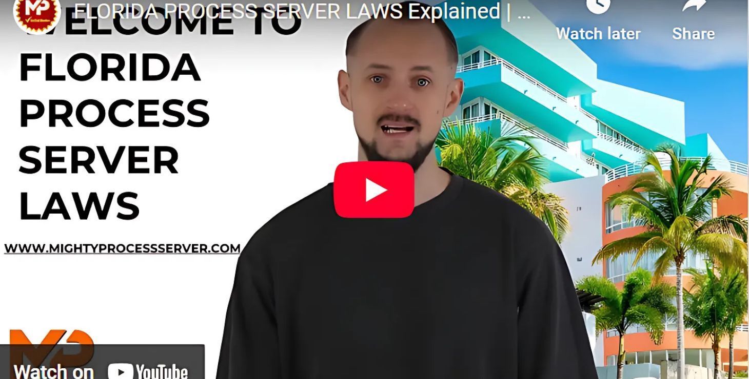 Florida Process Server Laws