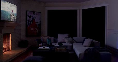 Superior Room Darkening Shades for Living Room Windows Near San Diego, California (CA), Cellular Honeycomb Shades