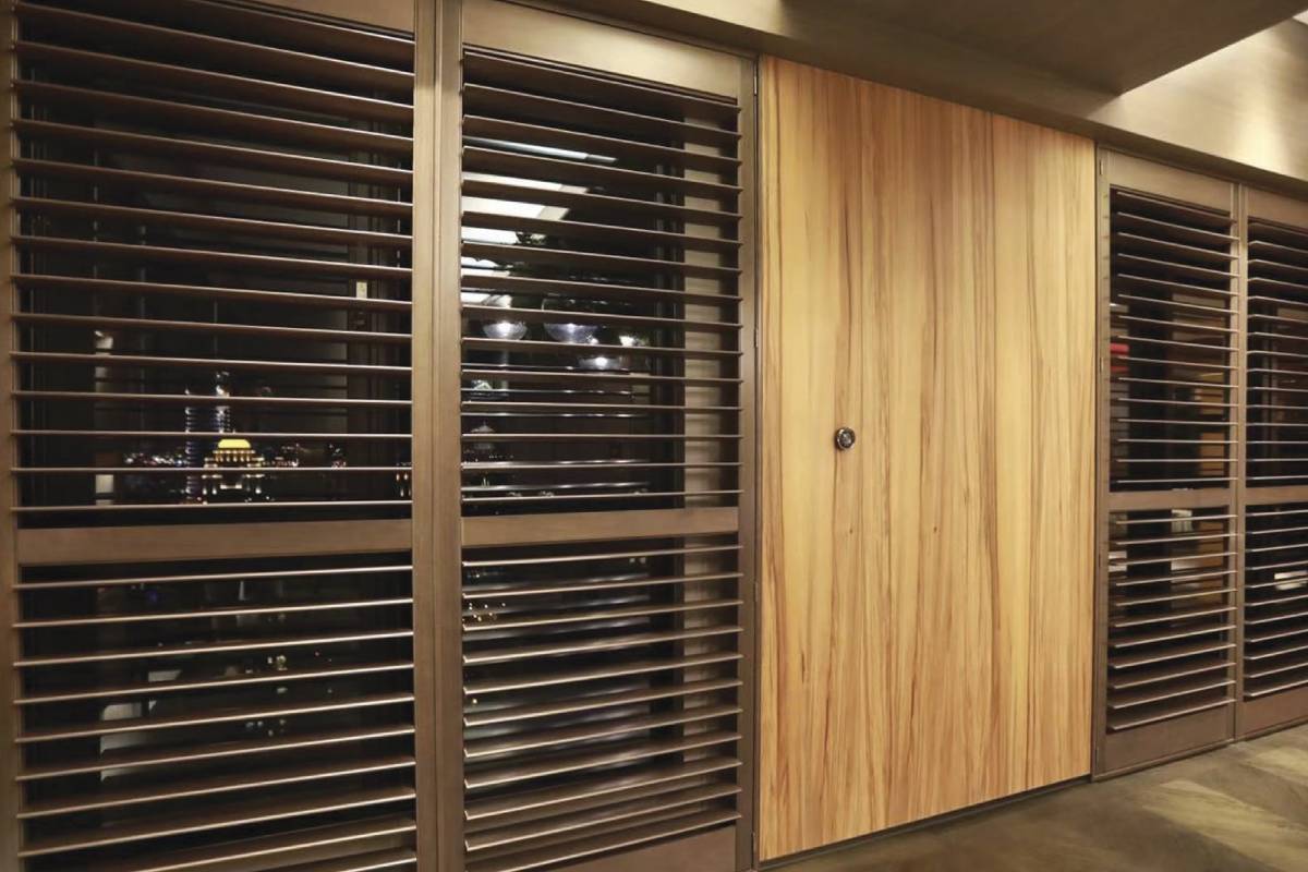 Norman® Ultra Shutters, plantation shutters, wood shutters, window shutters interior near San Diego, California (CA)