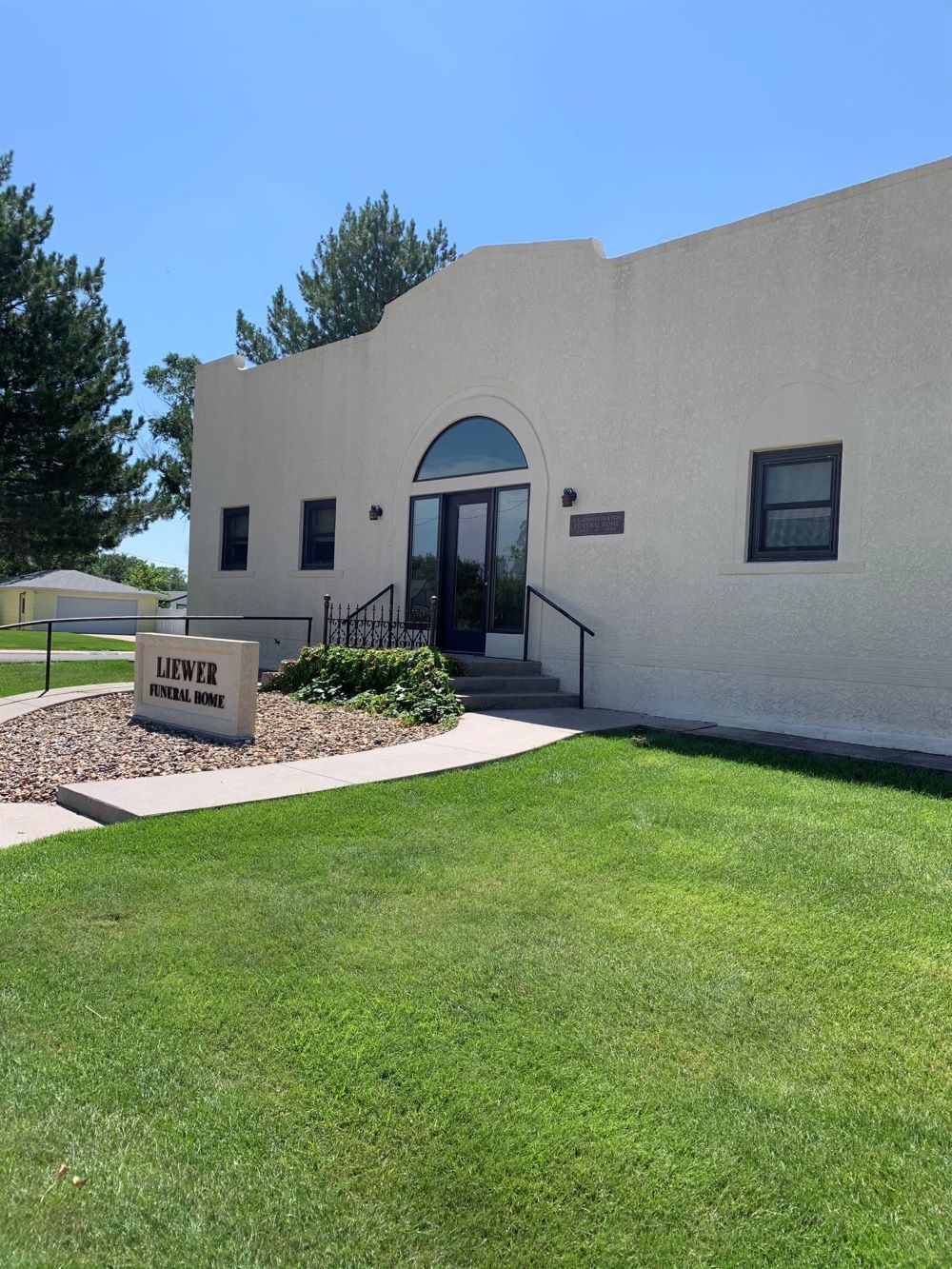 Liewer Funeral Home Wauneta Building