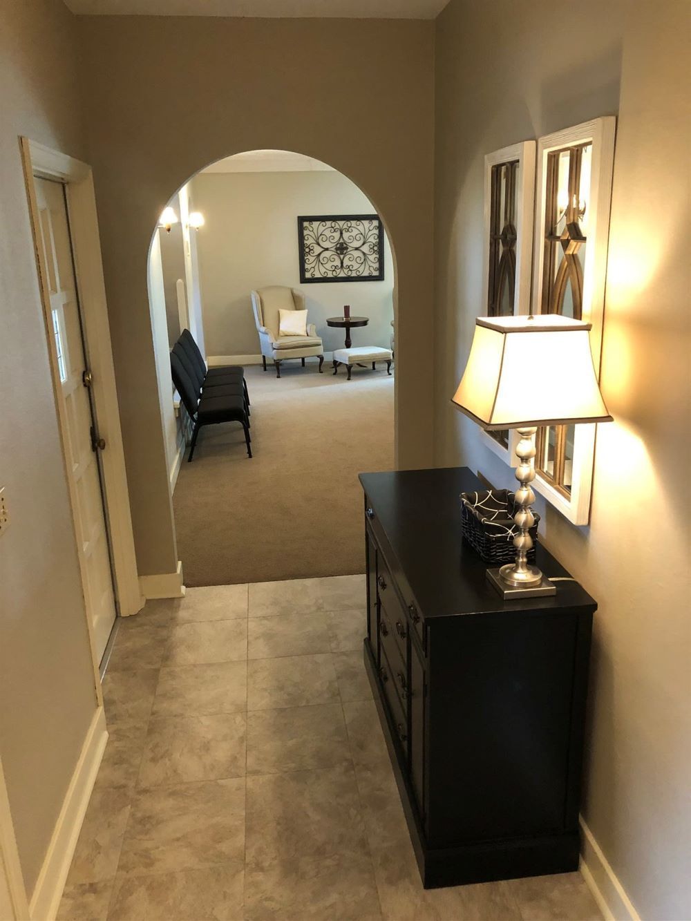 Liewer Funeral Home Wauneta Entry